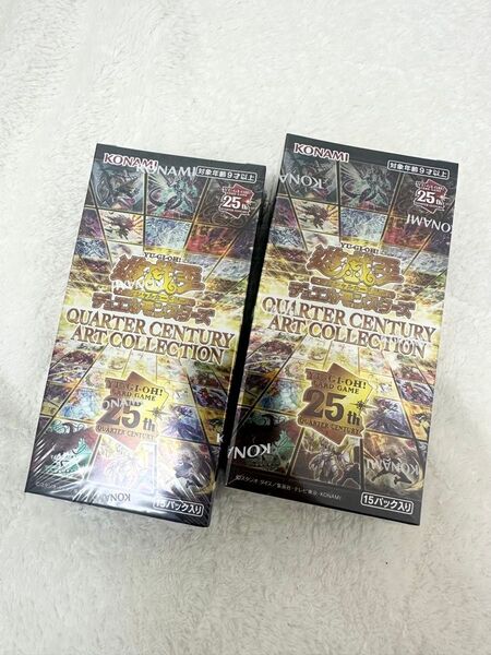新品未開封 遊戯王カード ART COLLECTION 25h 2BOX