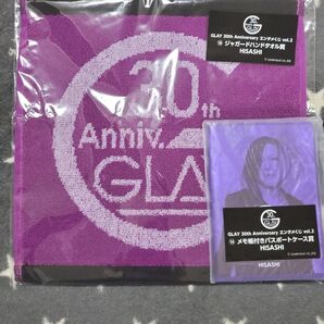 GLAYエンタメくじ vol.2 ハンドタオル パスポートケース HISASHI