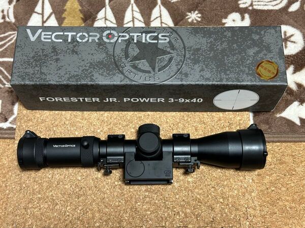 PSG-1専用マウント付 ベクターオプティクス Forester Jr Power 3-9x40 SCOM-35