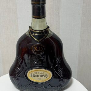 Hennessy ヘネシー XO 金キャップ グリーンボトル 古酒 ブランデー
