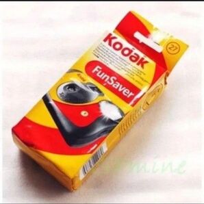 Kodak コダック 使い捨てカメラ ISO800 27枚撮り FunSaver 機械式カメラ