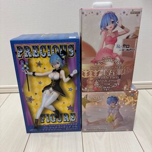 Re:ゼロから始める異世界生活 レム プレシャスフィギュア ぬーどるストッパー Desktop Cute 3点 新品未開封