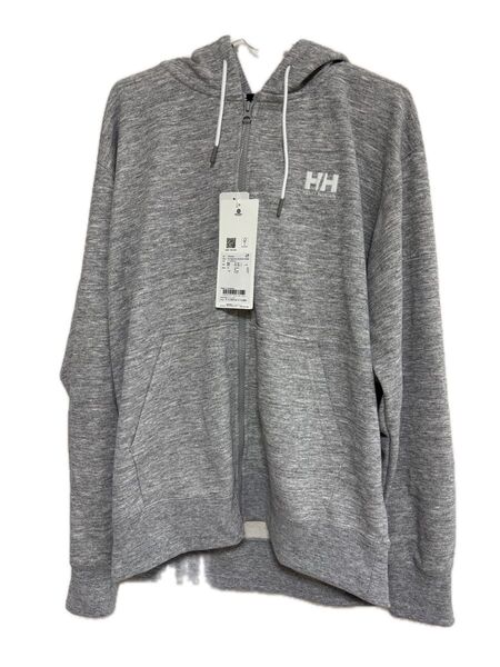 Helly Hansen グレー フルジップ パーカー L