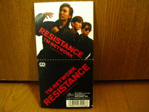 8cmCD TM NETWORK RESISTANCE COME BACK TO ASIA /1988年盤 8cm 宇都宮隆 小室哲哉 木根尚登 TMN 小室みつ子