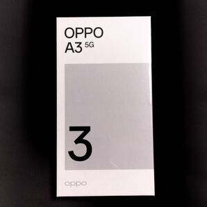 新品未使用 OPPO A3 5G スマートフォン ワイモバイル Y!mobile ブラック