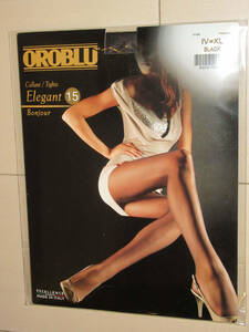 OROBLU　オロブル　Elegant15　XL　ブラック　フランス