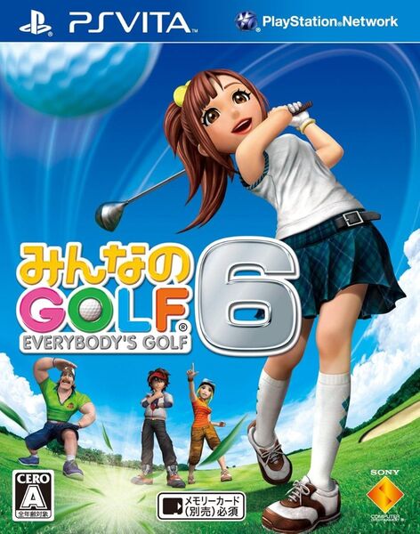 PS Vita】みんなのGOLF 6