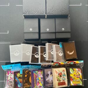 デッキシールド スリーブ 新品未開封 14個 クラシック フリップデッキケース 3個 未使用品