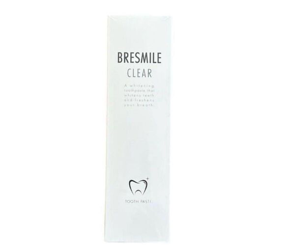 【新品未開封】最安値! BRESMILE CLEARブレスマイルクリア0 ホワイトニング 口臭予防 歯磨き粉 歯みがき