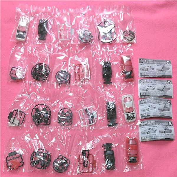 マツダ RX-7 1 /72 ガチャ FC3S FD3S レッド ホワイト セット 未開封品