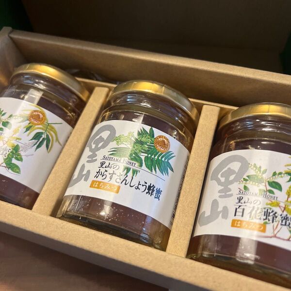 はちみつ 山田養蜂場 里山の蜂蜜 3種セット(各120g)