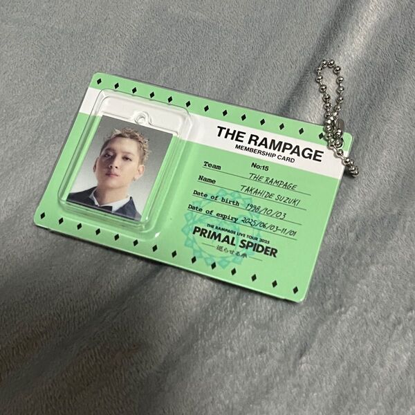 鈴木昂秀 ブリスターチャーム THE RAMPAGE ランペ