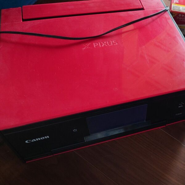Canon PIXUS TS8030 プリンター レッド 未開封インク付