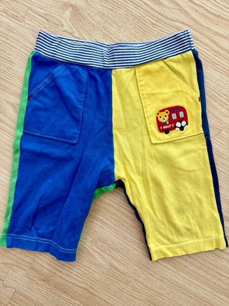 ミキハウス 短パン ショートパンツ ハーフパンツ 半ズボン 90