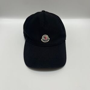 MONCLER モンクレール キャップ 帽子 ブラック 黒