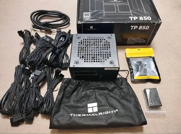 Thermalright TP850 850w電源 80 PLUS Platinum認証 12VHPWR対応電源 美品