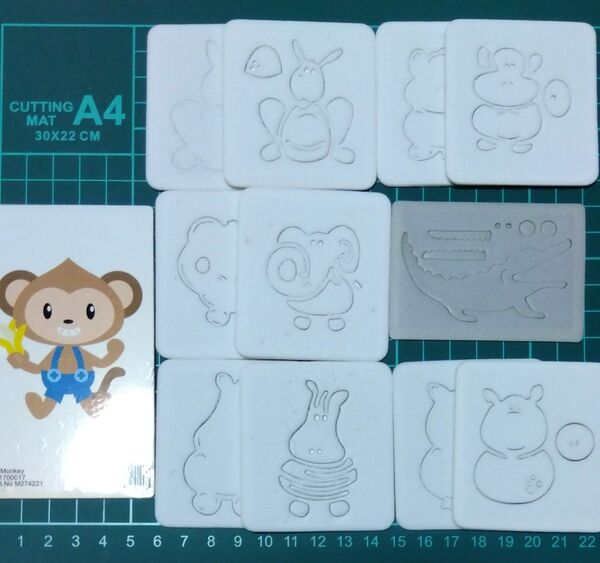 カッティングダイ どうぶつアニマル ワニ