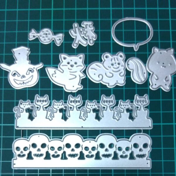 カッティングダイ ハロウィンまとめて