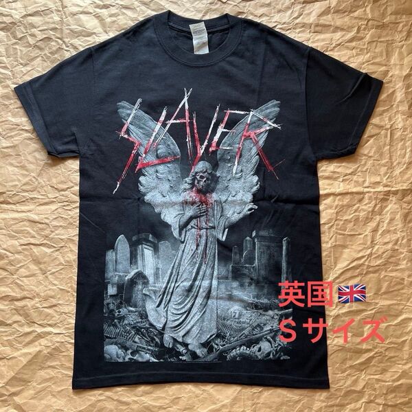 【新品未着用品】SLAYER メタルTシャツ 英国Sサイズ