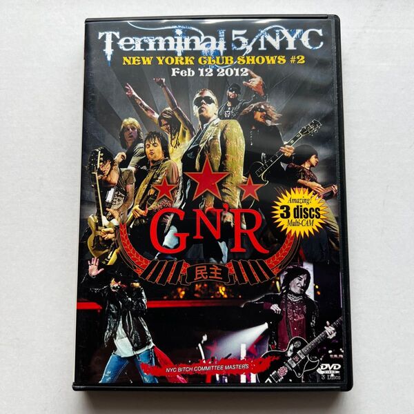 Guns N' Roses 「Terminal 5 NYC NEW YORK CLUB SHOWS #2 」3枚組DVD