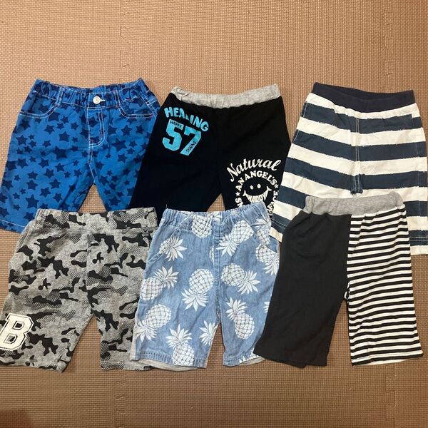 ビッツ ハーフパンツ 半ズボン ズボン ボトムス 短パン ショートパンツ ルームウェア パジャマ まとめ売り サイズ110