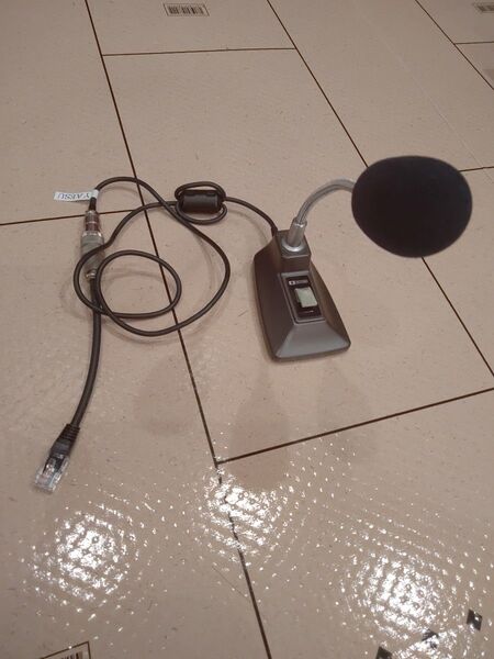 ICOM スタンドマイク IC-SM2 YAESU用設定 コンデンサーマイク