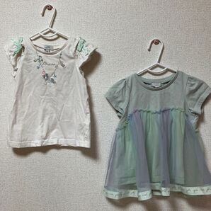 エニィファム Tシャツ チュニックセット 100