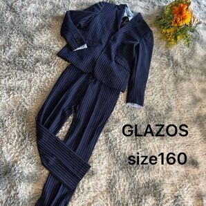 【美品】GLAZOS フォーマル4点セット 160 卒服 結婚式 発表会