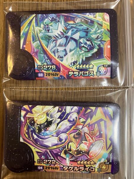 ポケモンフレンダ第5弾 スーパートレジャー テラパゴス タケルライコ