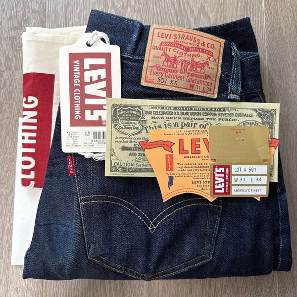 LEVI'S VINTAGE CLOTHING 501xx 1955 W31L34