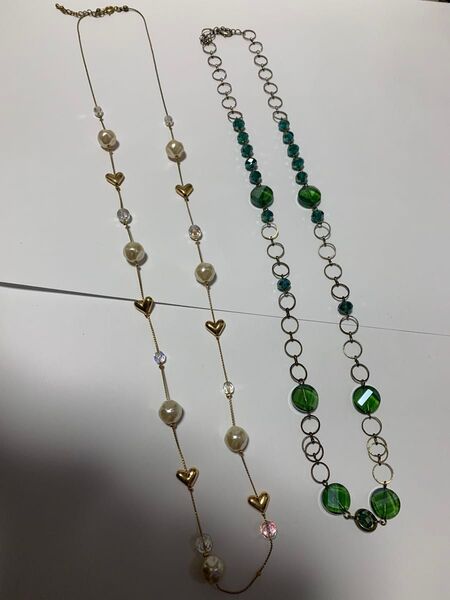 ネックレス2本セット バラ売り不可