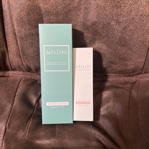 【土日お値引き中】MELLIFE ブライトベールセラム&ブルーミングフェイスウォッシュセット
