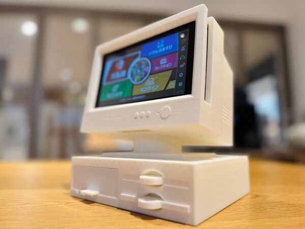 レトロPC風Nintendo Swichスタンド