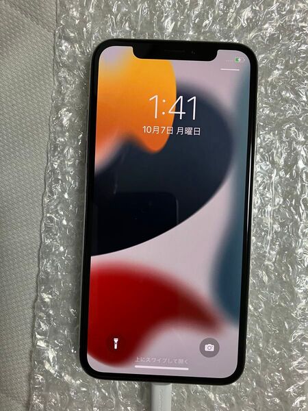 iPhone X 256GB シルバー SIMフリー 約5.8インチ(本体のみ)