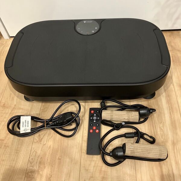 STEADY 振動マシン 99段階の振動レベル ダイエット器具 お腹痩せ 健康器具 フィットネス 振動マシーン 体幹 ST147