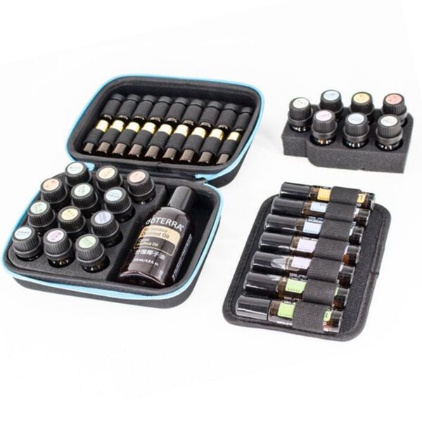 doTERRA エッセンシャルオイル、アロマ収納ケース、収納バッグ 手持ち便利 大容量