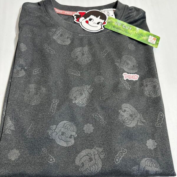 新品未使用 タグ付き ペコちゃん Tシャツ 半袖Tシャツ 吸水速乾 UV対策