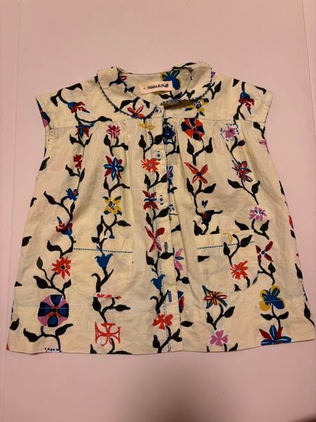 misha&puff NANNA TUNIC - ALABASTERBOTANICA 3y