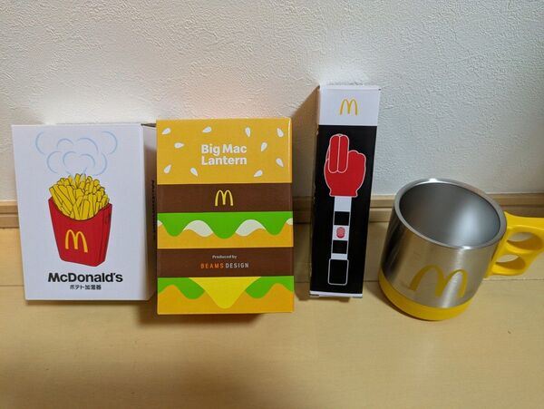 マクドナルド 非売品 グッズ 4個セット(加湿器、ランタン、マグカップ等)