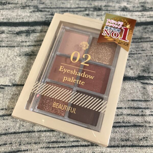 ピコモンテ・ジャパン 6色アイシャドウパレット 02 しっかりかわいい大人ピンク