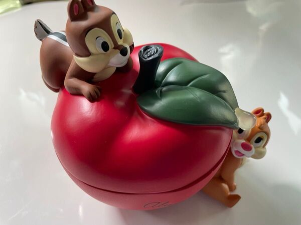 ディズニー チップとデールのコットンケース(りんご)