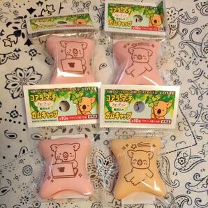 コアラのマーチ ガムキャップ 新品未開封品 4点セット
