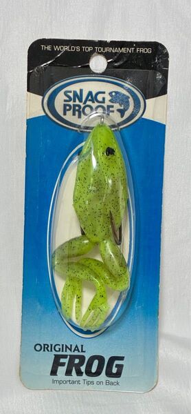 SNAG PROOF スナッグプルーフ ORIGINAL FROG オリジナルフロッグ未開封品