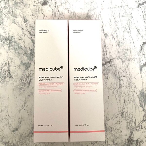 2本セット メディキューブ PDRNピンクナイアシンミルキートナーエッセンス medicube 化粧水 トナー