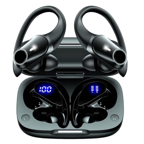 イヤホン bluetooth 耳掛け式イヤホン ワイヤレスイヤホン スポーツ ランニング