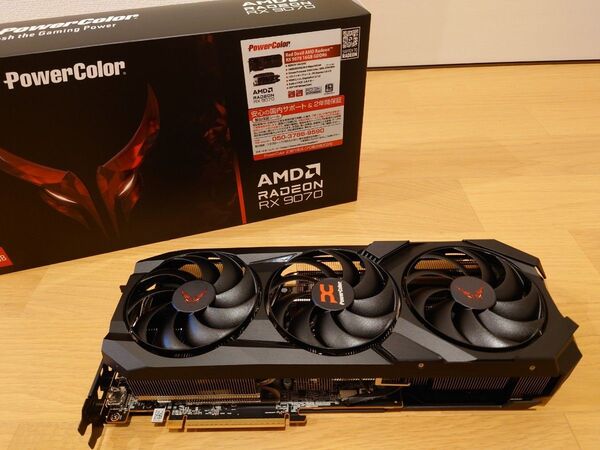 Red Devil AMD Radeon RX 9070 16GB GDDR6(状態良好)