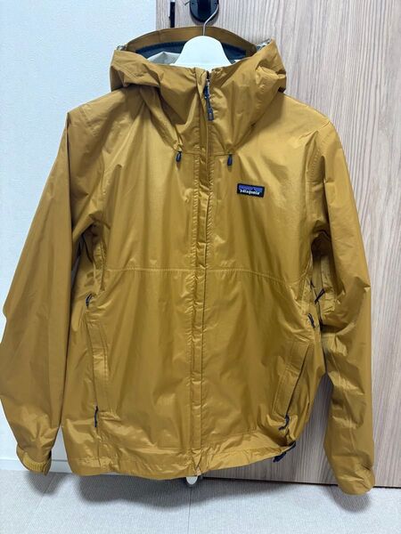 patagonia トレントシェルジャケット Sサイズ マスタード
