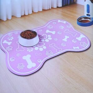 ペット用 ランチョンマット【ピンク色】
