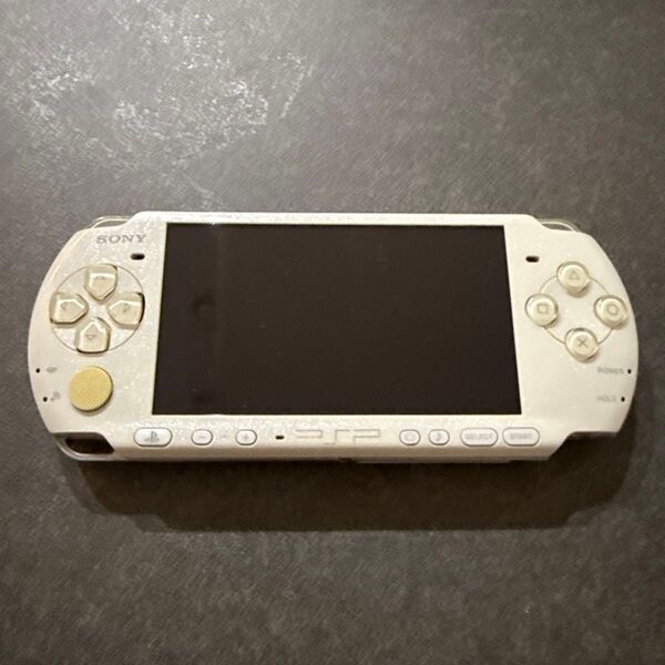 SONY PSP-3000 パール ホワイト 本体のみ プレイステーションポータブル ジャンク品