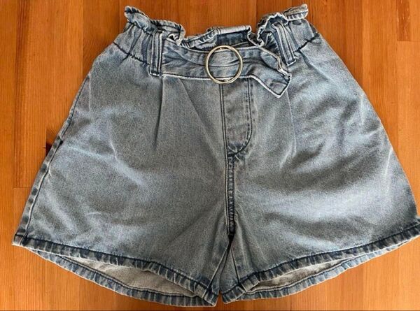 GU デニム ハーフパンツ 122-331749 150㎝